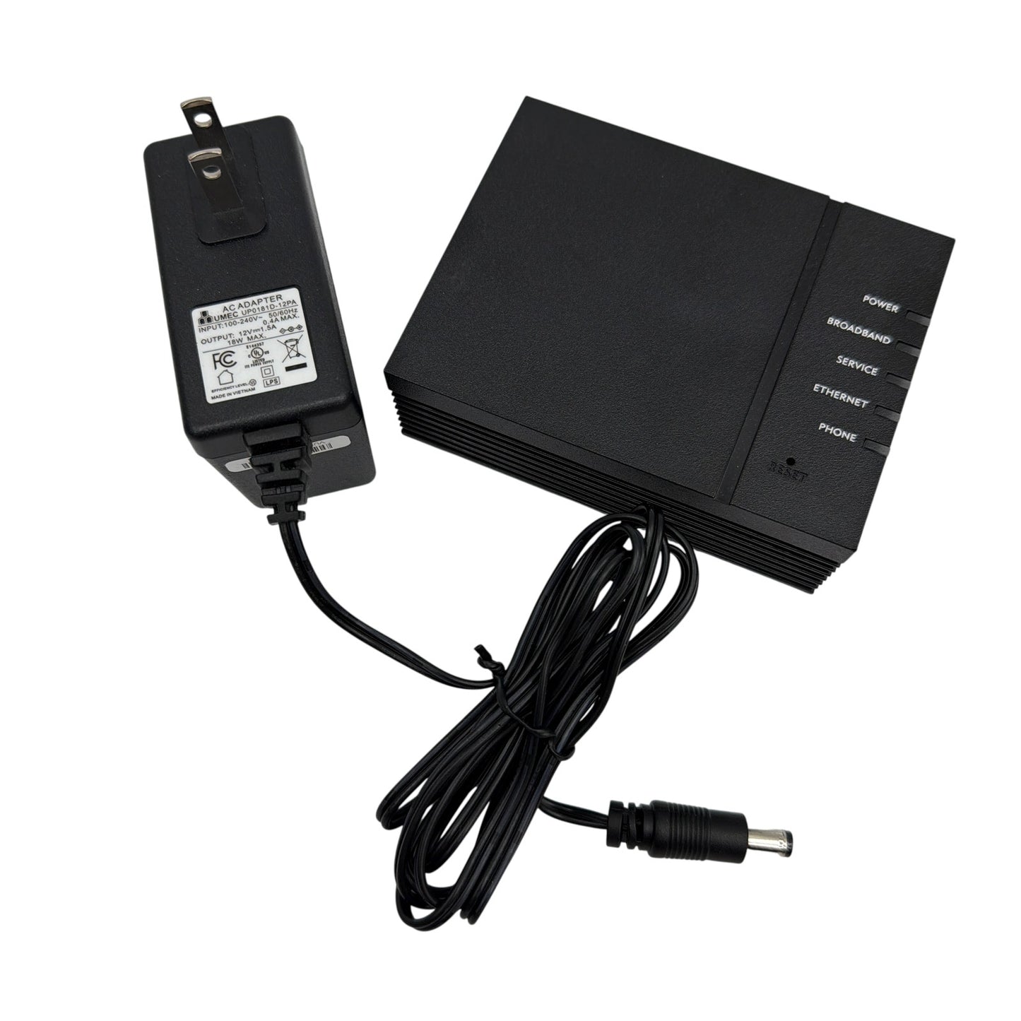 Calix GigaPoint 803G GPON Fiber ONT with Power Adapter