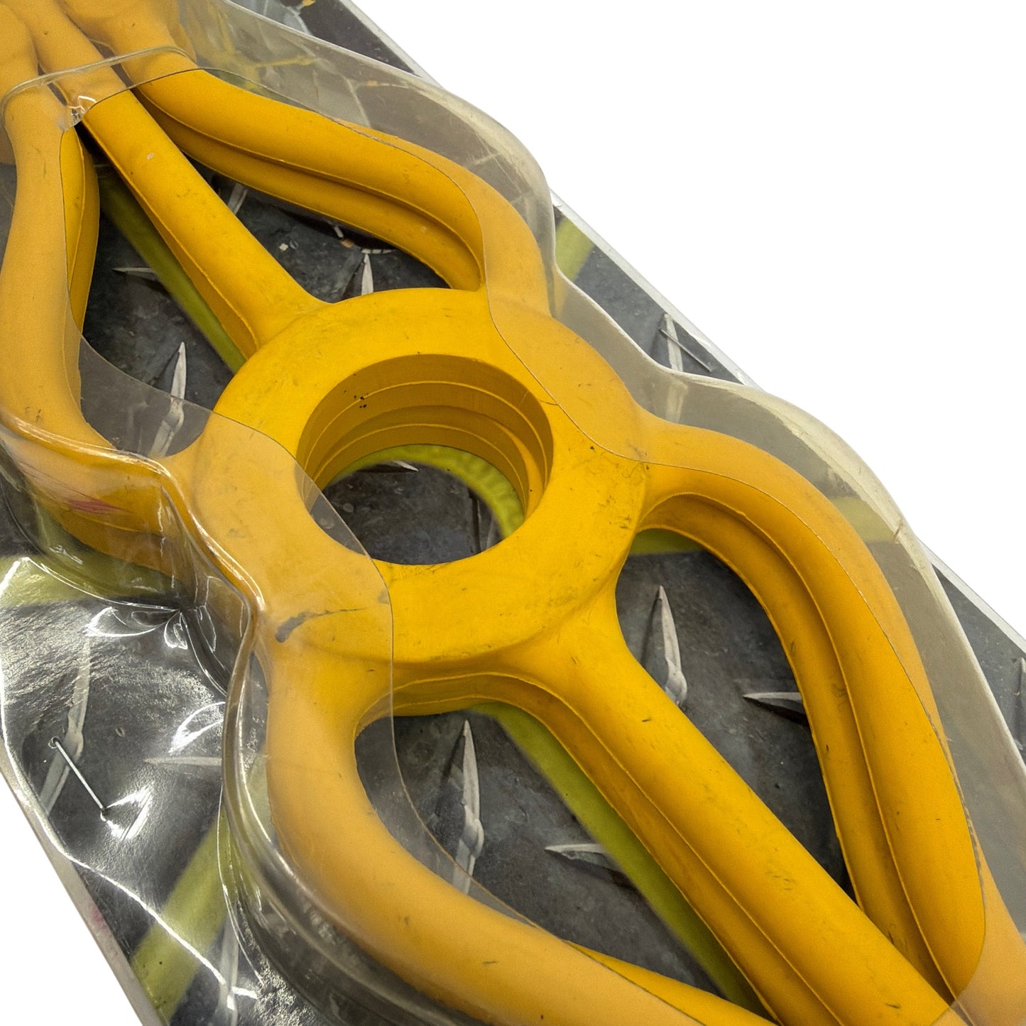 Quality Chain Corp 0212 Spider Bungee Tire Chain Adjuster 6-Arm Yellow Pair