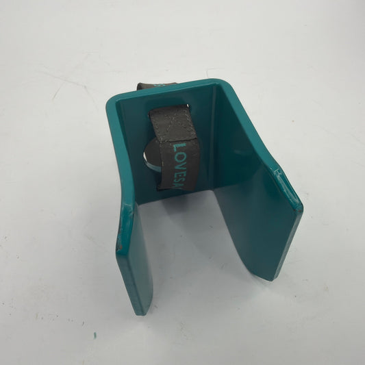 LoveSac Sactionals Clamp Teal Steel U-Clamp with Pull Strap