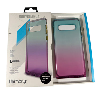 BodyGuardz Harmony Case for Samsung Galaxy S10+ Gradient Teal Pink