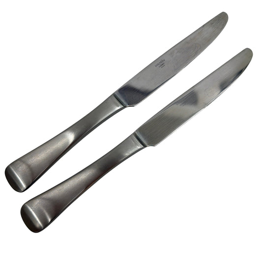 Mikasa Cosmo Satin Stainless Steel Dinner Knives Lot of 2 Vietnam