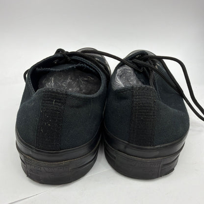 Converse Chuck Taylor All Star Low Top Triple Black Canvas Sneakers Mens 12 1538