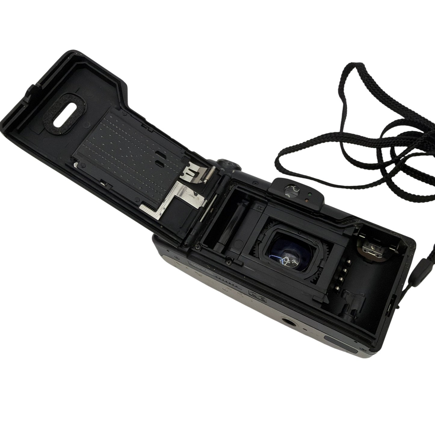 Canon Sure Shot 85 Zoom 35mm Film Point & Shoot Camera Silver Black For Parts