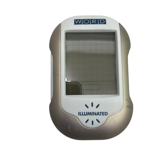 Techno Source Illuminated W.O.R.D. Handheld Word Game 20780 Tested Working