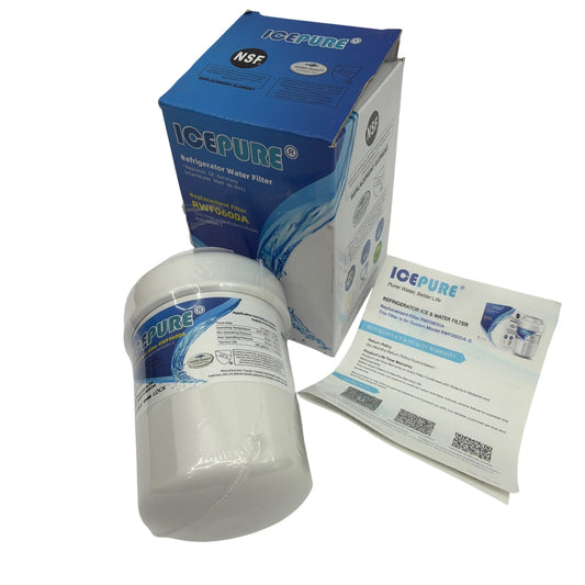 ICEPURE RWF0600A Refrigerator Replacement Water Filter for GE Kenmore SmartWater