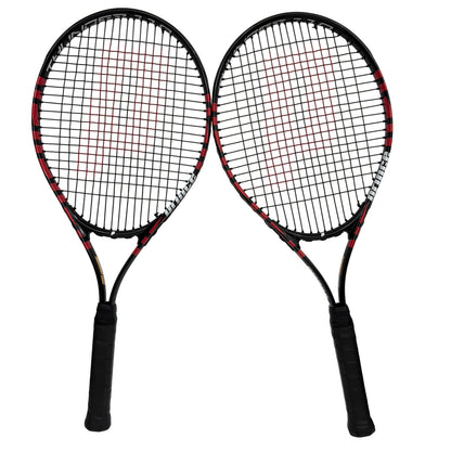 Prince Thunder 110 Tennis Racket Set of 2 with Bag 4 1/4" Grip