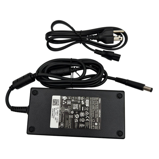 Dell 180W AC Adapter Charger 19.5V 9.23A LA180PM180 w/ Power Cord Tested