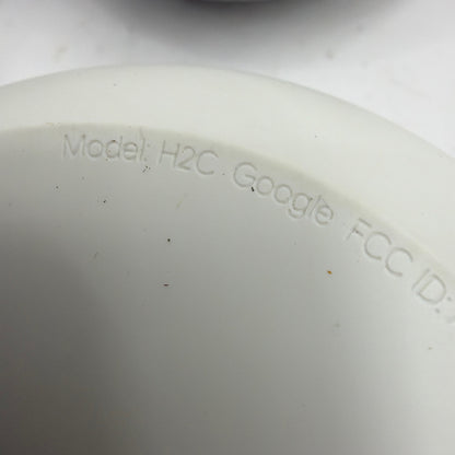 Lot of 4 Google Home Mini Smart Speakers Mixed Models Micro-USB and Barrel Power